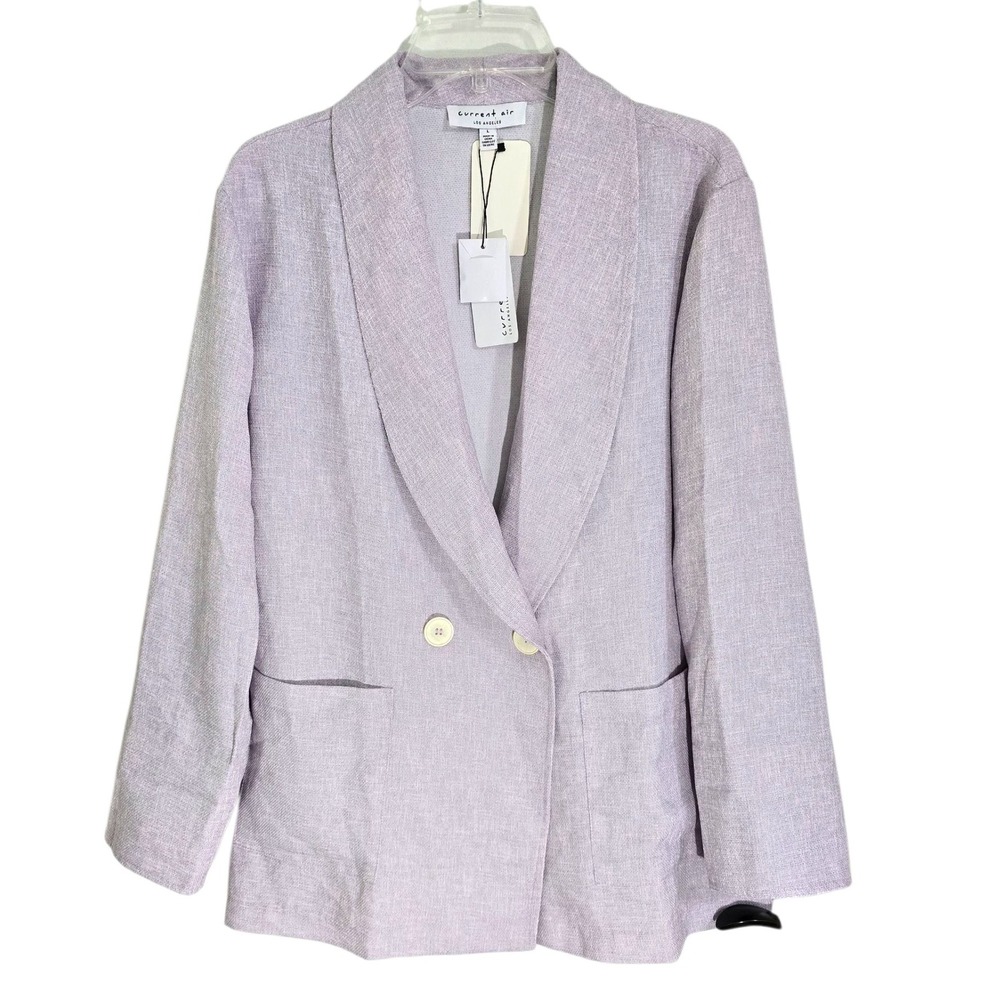Current Air Los Angeles Shawl‎ Collar Jacket - Double Breasted Blazer